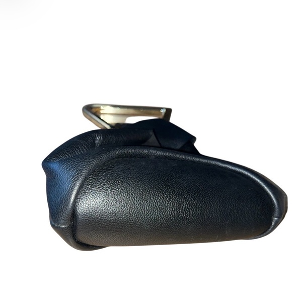 CULT GAIA LEATHER MINI ASTREA BLACK TOTE - Picture 4 of 5